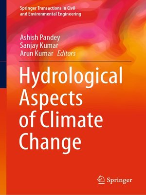 cover image of Hydrological Aspects of Climate Change